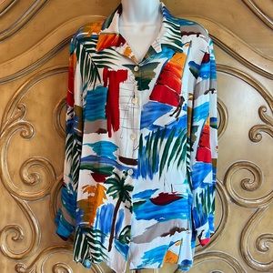Russell Scott Sailboat ⛵️ Blouse